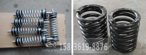 鋼絲壓彈簧：是由鋼絲制成形狀有：圓柱形于圓錐形兩種。